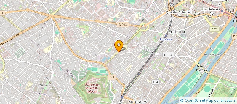 localisation de l'entreprise MADAME MARIE CESAR à SURESNES