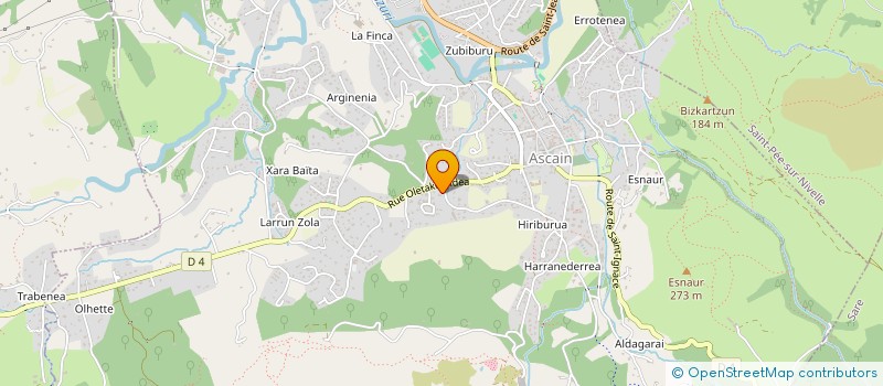 localisation de l'entreprise MADAME MARIE CEZON  ASCAIN