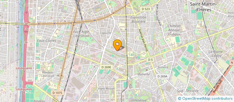 localisation de l'entreprise MADAME MARIE CHABANNAS à GRENOBLE