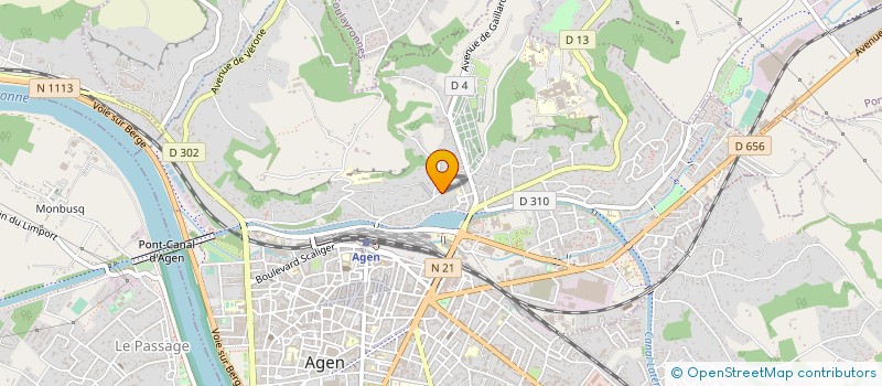 localisation de l'entreprise MADAME MARIE CHABERT à AGEN