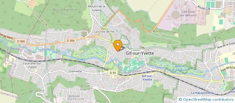 localisation de l'entreprise MADAME MARIE CHAILLEY à GIF-SUR-YVETTE