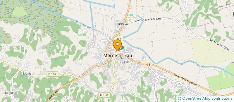 localisation de l'entreprise MADAME MARIE CHALCOU à MORNE-A-L'EAU