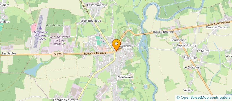 localisation de l'entreprise MADAME MARIE CHALOYARD à CUISERY