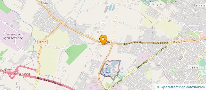 localisation de l'entreprise MADAME MARIE CHAMBOISSIER  ROQUEFORT