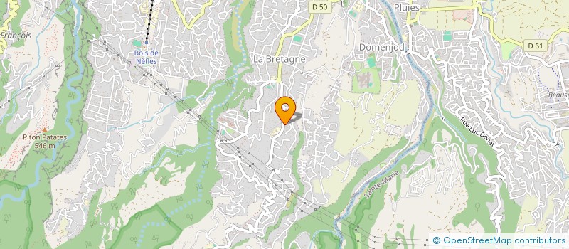 localisation de l'entreprise MADAME MARIE CHAN-FOOK  SAINT-DENIS