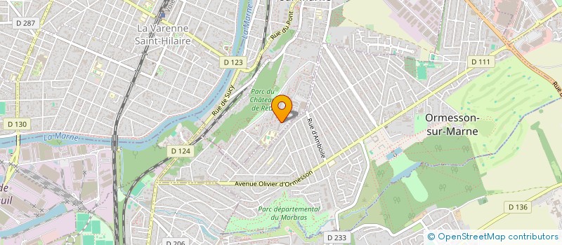 localisation de l'entreprise MADAME MARIE CHANCIBOT  CHENNEVIERES-SUR-MARNE