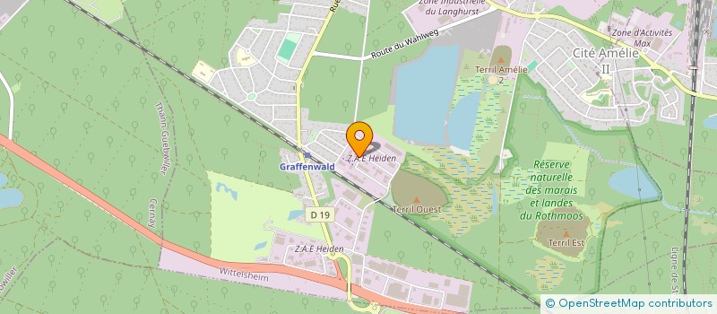 localisation de l'entreprise MADAME MARIE-CHANTAL ALBISER  WITTELSHEIM