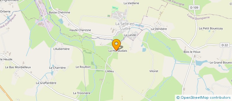localisation de l'entreprise MADAME MARIE-CHANTAL DESPAS à LE CHATELLIER