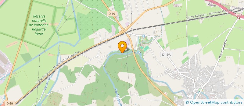 localisation de l'entreprise MADAME MARIE-CHANTAL FRANC  GRANS