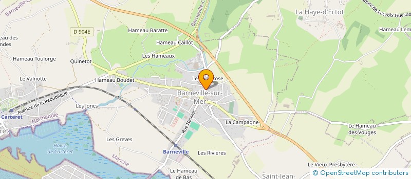 localisation de l'entreprise MADAME MARIE-CHANTAL FRAVAL à BARNEVILLE-CARTERET