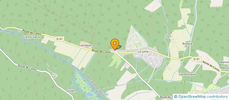 localisation de l'entreprise MADAME MARIE-CHANTAL GRANIER  SAINT-JULIEN-EN-BORN