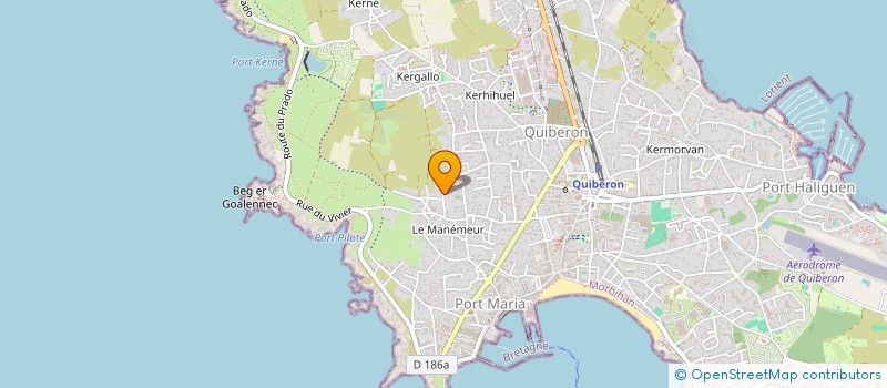 localisation de l'entreprise MADAME MARIE-CHANTAL GUILLO à QUIBERON