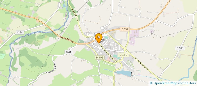 localisation de l'entreprise MADAME MARIE CHANTAL LAPEYRERE à BOULOGNE-SUR-GESSE