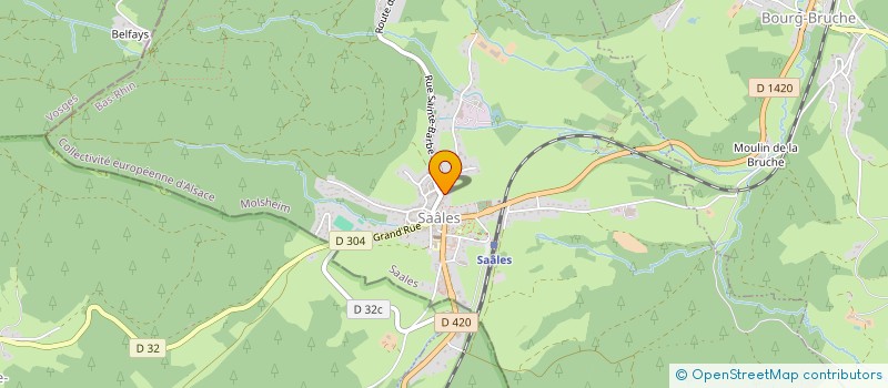 localisation de l'entreprise MADAME MARIE CHANTAL OPREA  SAALES