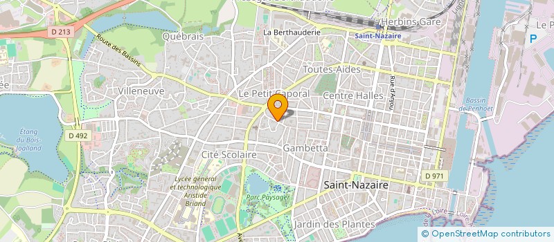 localisation de l'entreprise MADAME MARIE-CHANTAL ZOOGONES  SAINT-NAZAIRE