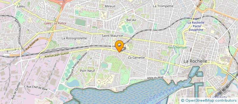 localisation de l'entreprise MADAME MARIE-CHANTALE GOURNAY  LA ROCHELLE