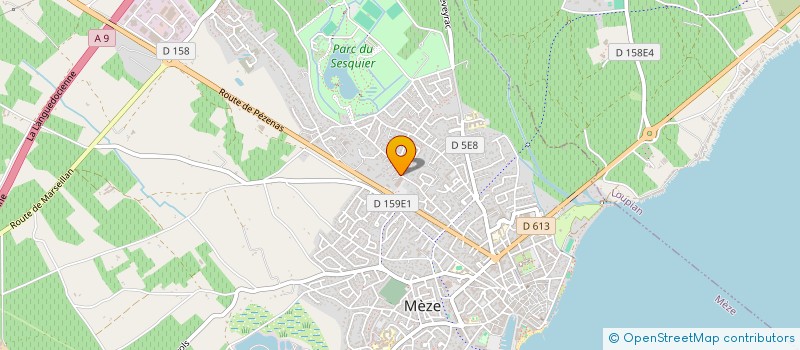 localisation de l'entreprise MADAME MARIE CHANTERIE à MEZE