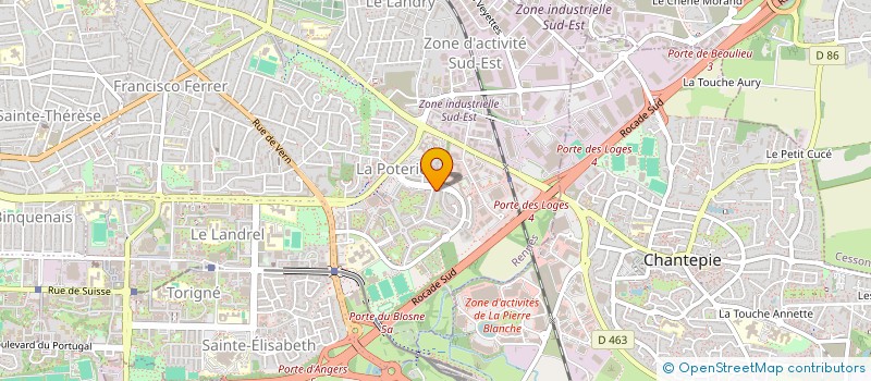 localisation de l'entreprise MADAME MARIE CHANUT ESPONDA à RENNES