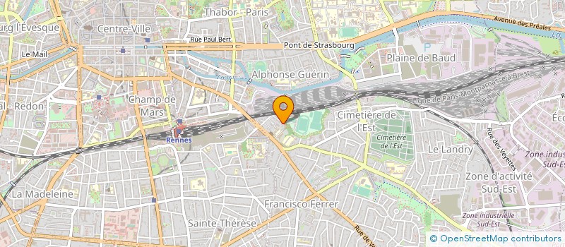 localisation de l'entreprise MADAME MARIE CHAPALAIN  LANGAN