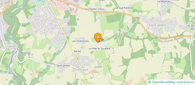 localisation de l'entreprise MADAME MARIE CHAPELLE  LANVALLAY