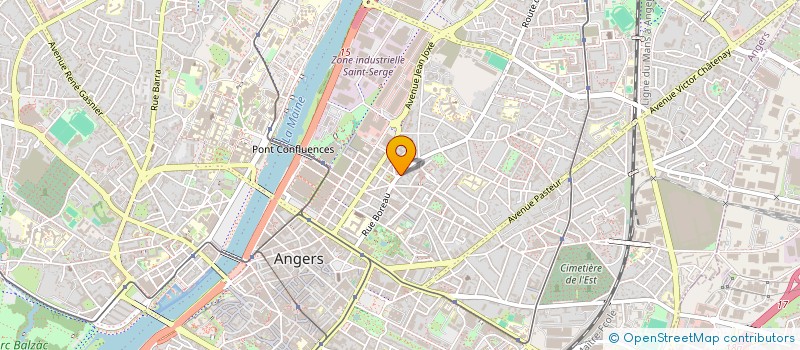 localisation de l'entreprise MADAME MARIE CHAPPE à ANGERS