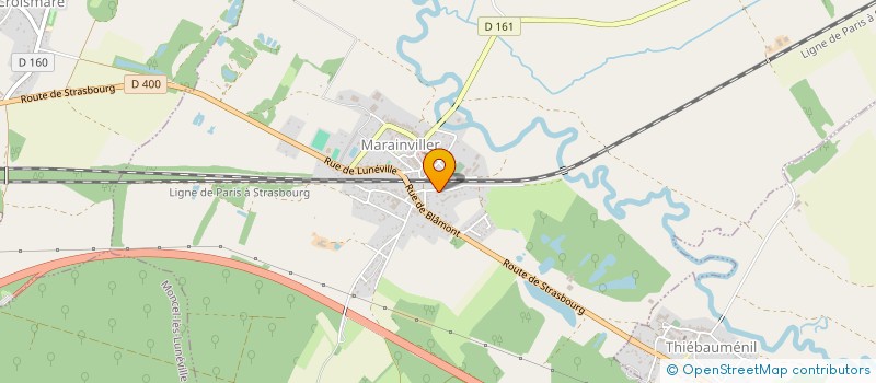 localisation de l'entreprise MADAME MARIE CHARLES  MARAINVILLER