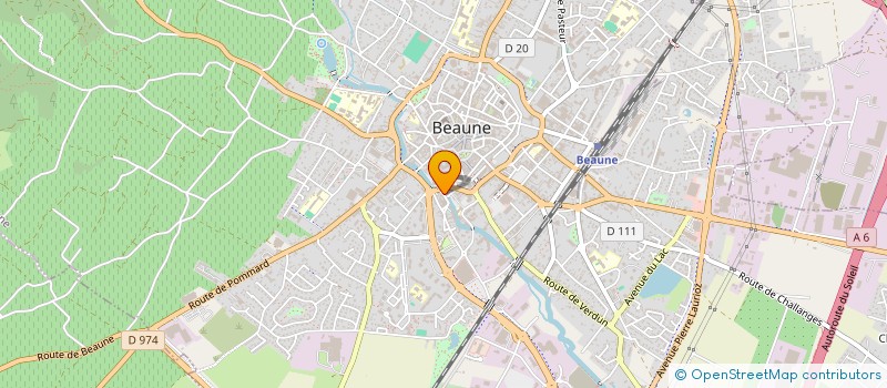 localisation de l'entreprise MADAME MARIE-CHARLOTTE BADOR à BEAUNE