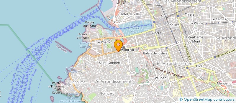 localisation de l'entreprise MADAME MARIE-CHARLOTTE BELLE à MARSEILLE