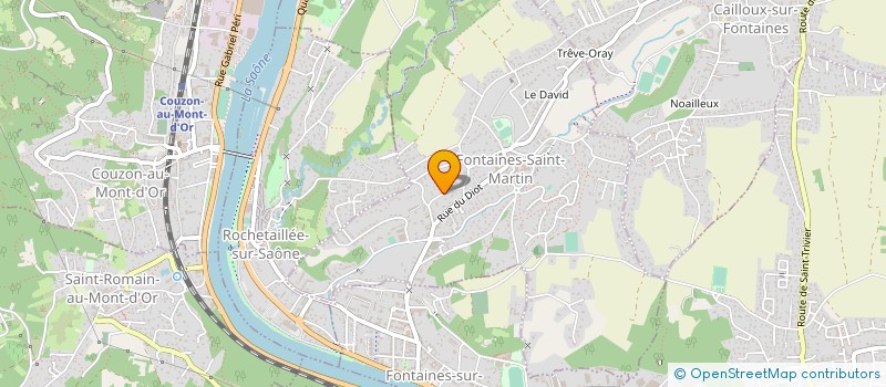 localisation de l'entreprise MADAME MARIE-CHARLOTTE BIGNIER  FONTAINES-SAINT-MARTIN