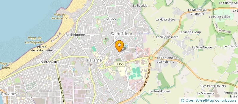 localisation de l'entreprise MADAME MARIE CHARLOTTE CHABROUX  SAINT-MALO