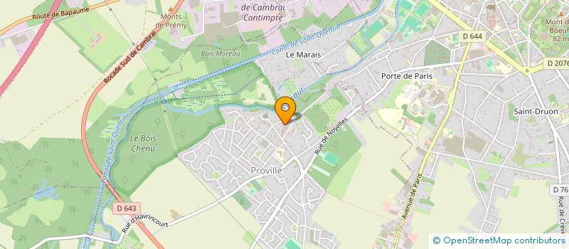 localisation de l'entreprise MADAME MARIE CHARLOTTE COCHON  PROVILLE