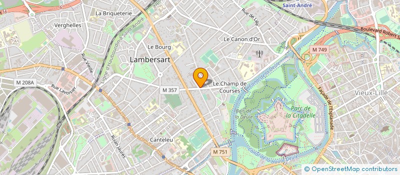 localisation de l'entreprise MADAME MARIE-CHARLOTTE COMBES à LAMBERSART
