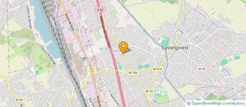 localisation de l'entreprise MADAME MARIE-CHARLOTTE DADET  SAINT-ALBAN