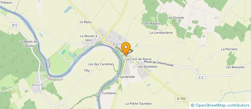 localisation de l'entreprise MADAME MARIE-CHARLOTTE FRAYON  LIGUEIL