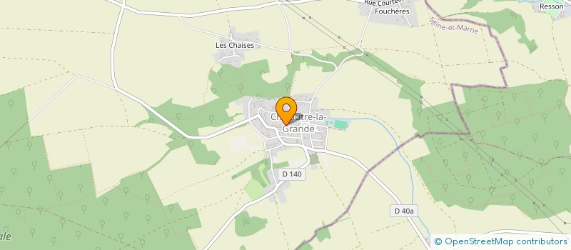 localisation de l'entreprise MADAME MARIE-CHARLOTTE JEANJEAN  CHALAUTRE-LA-GRANDE