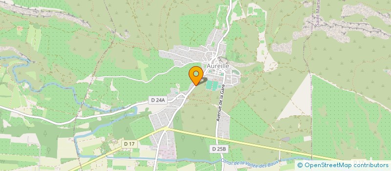 localisation de l'entreprise MADAME MARIE CHARLOTTE KRADJIAN  AUREILLE