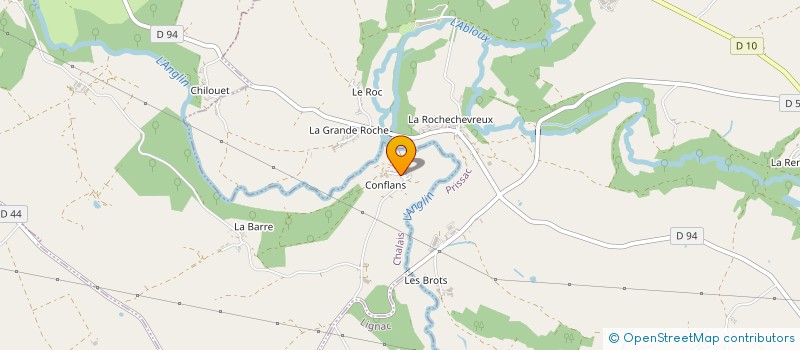 localisation de l'entreprise MADAME MARIE-CHARLOTTE LOPEZ à CHALAIS