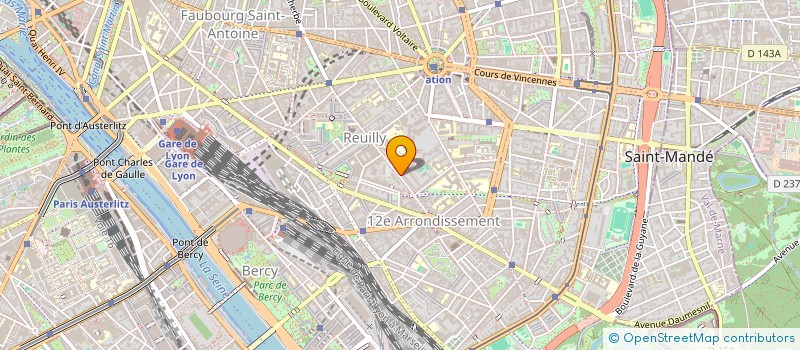 localisation de l'entreprise MADAME MARIE-CHARLOTTE LOREILLE  PARIS 13