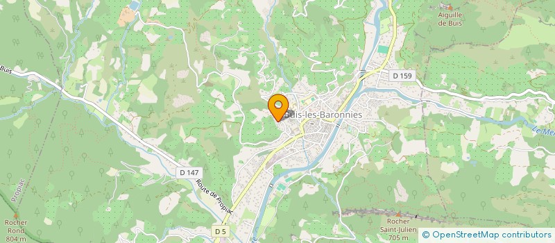 localisation de l'entreprise MADAME MARIE-CHARLOTTE MAGNUS  MOLLANS-SUR-OUVEZE