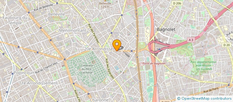 localisation de l'entreprise MADAME MARIE CHARLOTTE MOREAU  PARIS