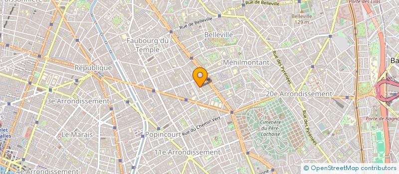 localisation de l'entreprise MADAME MARIE-CHARLOTTE MOREL à PARIS 11