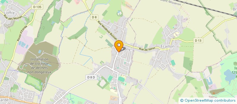 localisation de l'entreprise MADAME MARIE-CHARLOTTE POLLET  MASNY