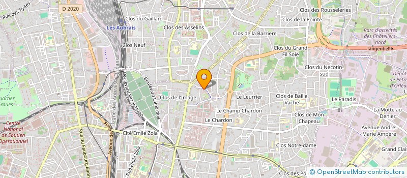 localisation de l'entreprise MADAME MARIE-CHARLOTTE RENAUD à ORLEANS