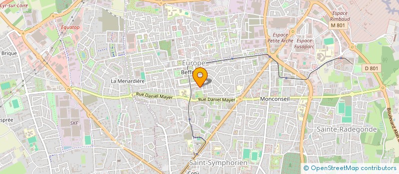 localisation de l'entreprise MADAME MARIE-CHARLOTTE RIBAIMONT  TOURS