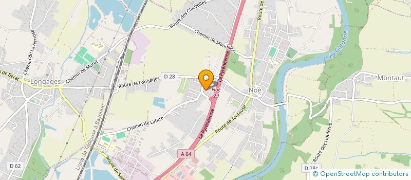 localisation de l'entreprise MADAME MARIE-CHARLOTTE SONNOIS  LONGAGES