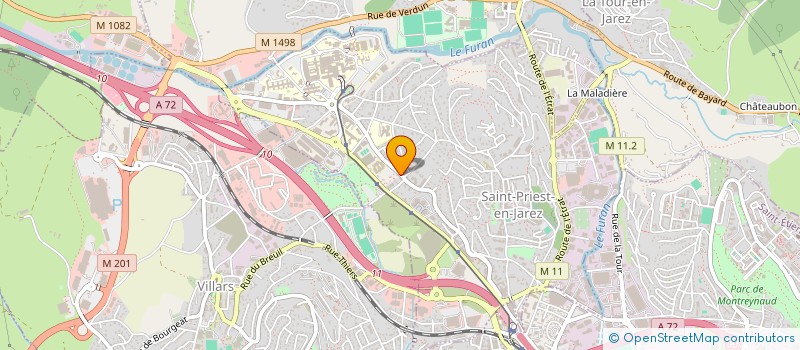 localisation de l'entreprise MADAME MARIE-CHARLOTTE TETARD  SAINT-PRIEST-EN-JAREZ