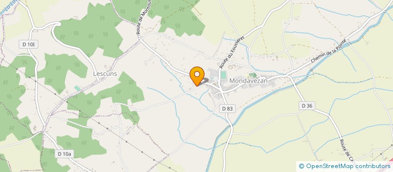 localisation de l'entreprise MADAME MARIE CHARLOTTE TOURNAN  CAZERES SUR GARONNE