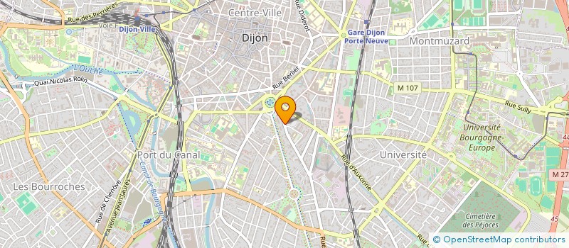 localisation de l'entreprise MADAME MARIE-CHARLOTTE URENA  DIJON