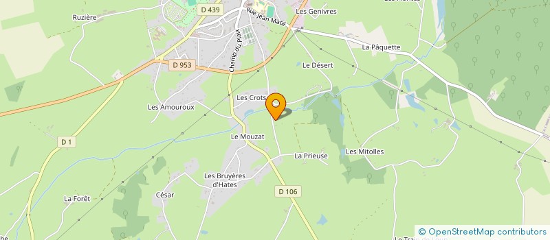 localisation de l'entreprise MADAME MARIE CHARRONDIERE  BOURBON-L'ARCHAMBAULT