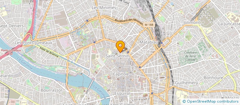 localisation de l'entreprise MADAME MARIE CHARTIER à TOULOUSE
